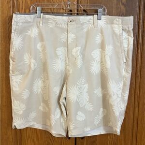 Tommy Bahama Tan Leaf Print Shorts